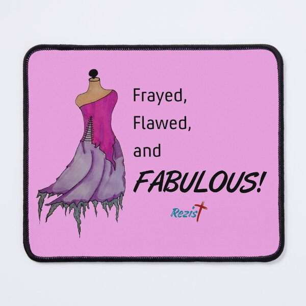 Item preview, Frayed, flawed and fabulous designed and sold by REZISTbyDeeJae.