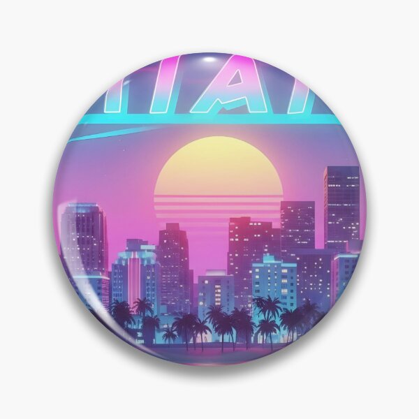 Item preview, Miami retro designed and sold by RadiantGraphics.