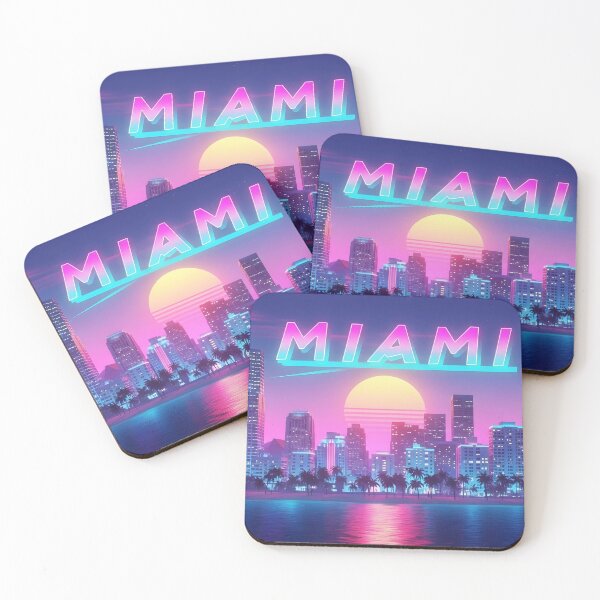 Item preview, Miami retro designed and sold by RadiantGraphics.