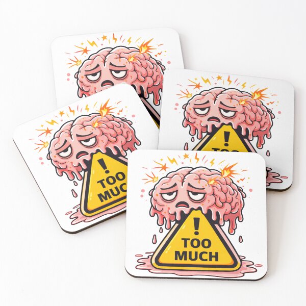 Item preview, Social Overload Too Much designed and sold by MORIANZPOD.