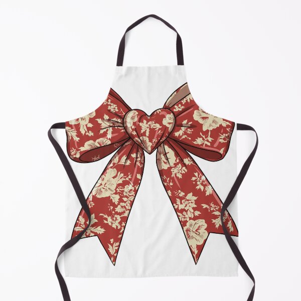 Item preview, Coquette Bow Valentine's Day Heart Bow designed and sold by UniTeeCo.