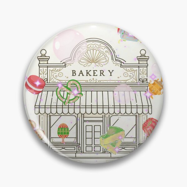 Item preview, Magical Bakery Illustration – Dreamy Cake Shop with Floating Desserts designed and sold by Sugar Wisdom .