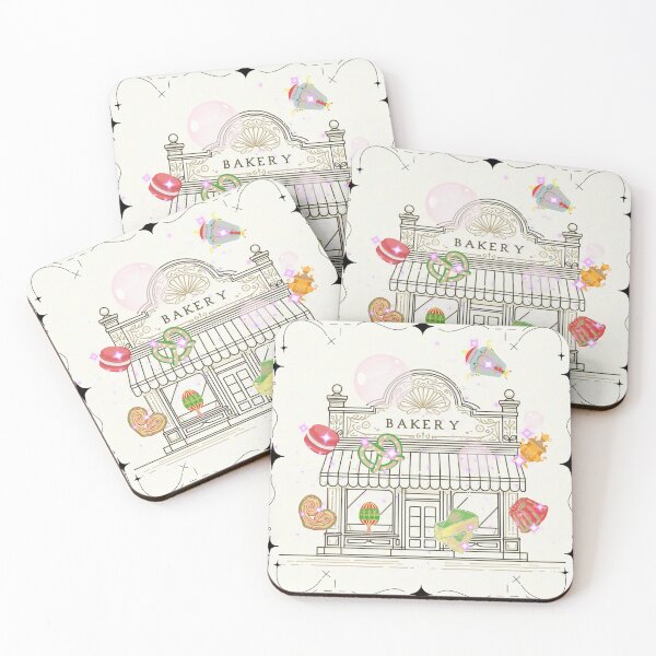 Item preview, Magical Bakery Illustration – Dreamy Cake Shop with Floating Desserts designed and sold by Sugar Wisdom .