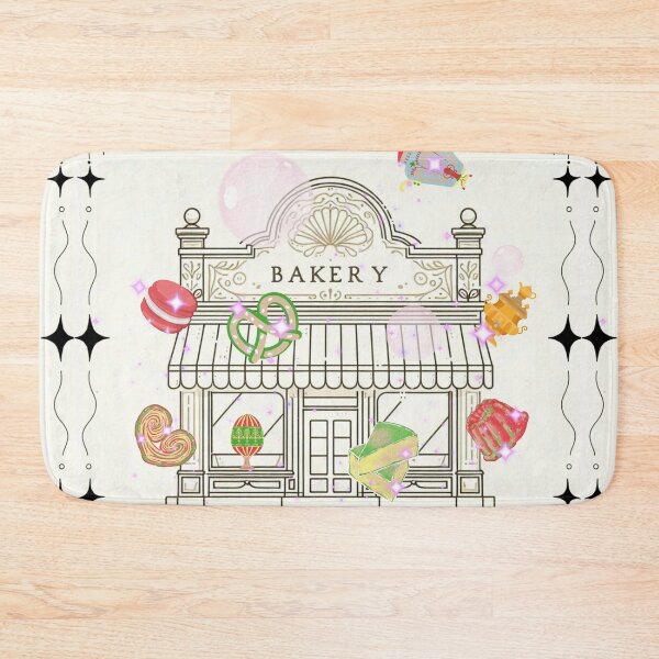 Item preview, Magical Bakery Illustration – Dreamy Cake Shop with Floating Desserts designed and sold by Sugar Wisdom .