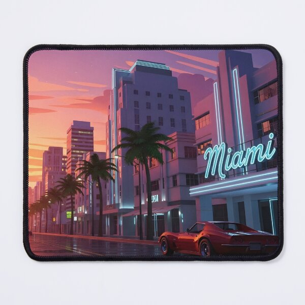 Item preview, Miami retro style designed and sold by RadiantGraphics.