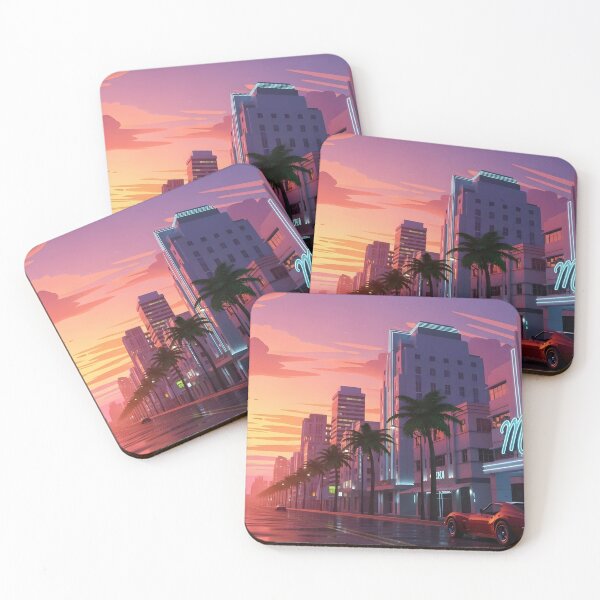 Item preview, Miami retro style  designed and sold by RadiantGraphics.