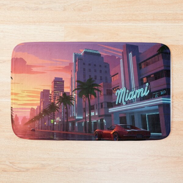 Item preview, Miami retro style  designed and sold by RadiantGraphics.