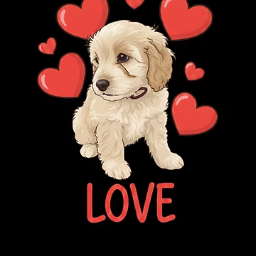 Vorschaubild zum Design Cockapoo-Liebe von RNTStudio