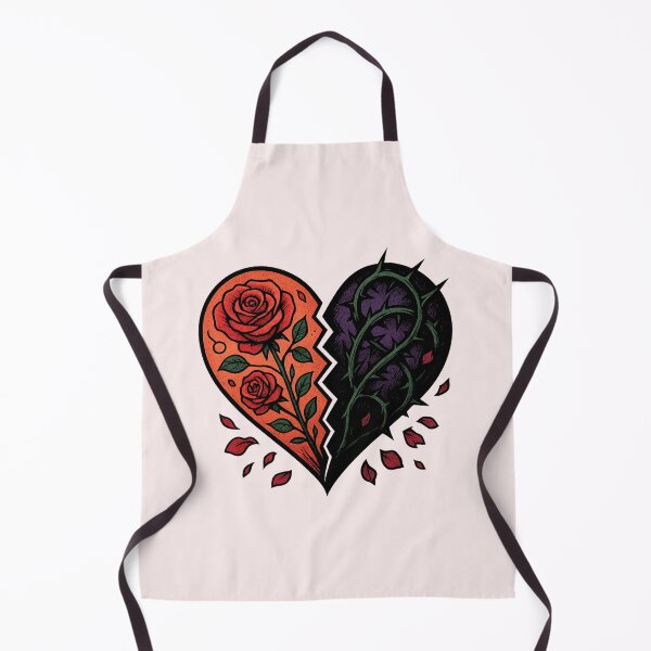 Item preview, Heart Rose and Thorn Art designed and sold by Planetporridge.
