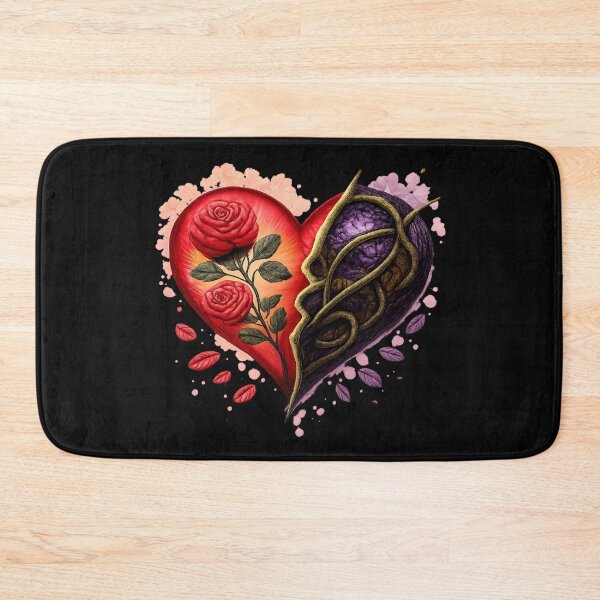 Item preview, Heart Rose and Thorn Artwork designed and sold by Planetporridge.
