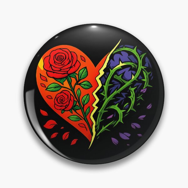 Item preview, Heart Rose and Thorn Design designed and sold by Planetporridge.