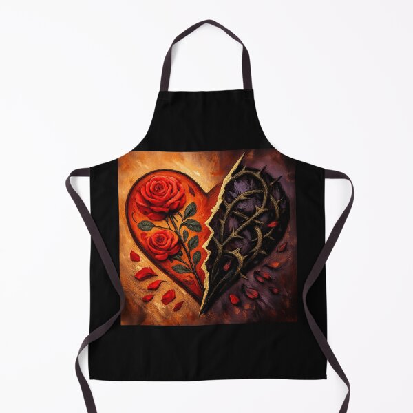 Item preview, Heart Rose and Thorn Graphic designed and sold by Planetporridge.