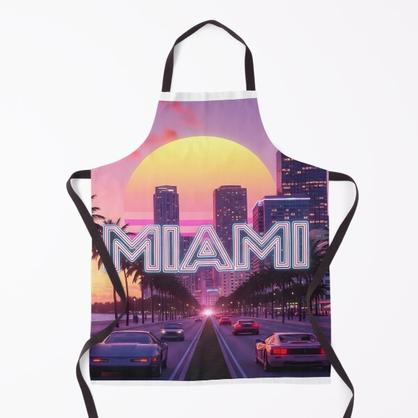 Item preview, Miami retro designed and sold by RadiantGraphics.