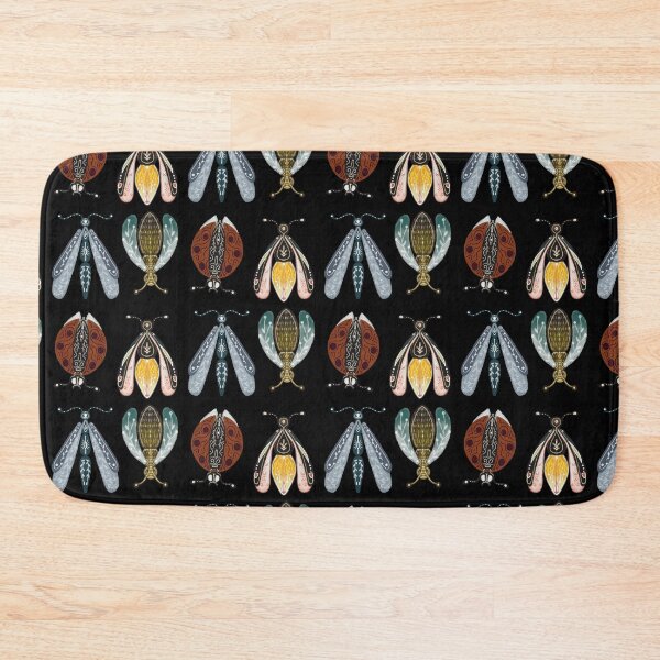 Item preview, Folklore insects, set of insects, bee, dragonfly, ladybug, firefly designed and sold by Dormitria.