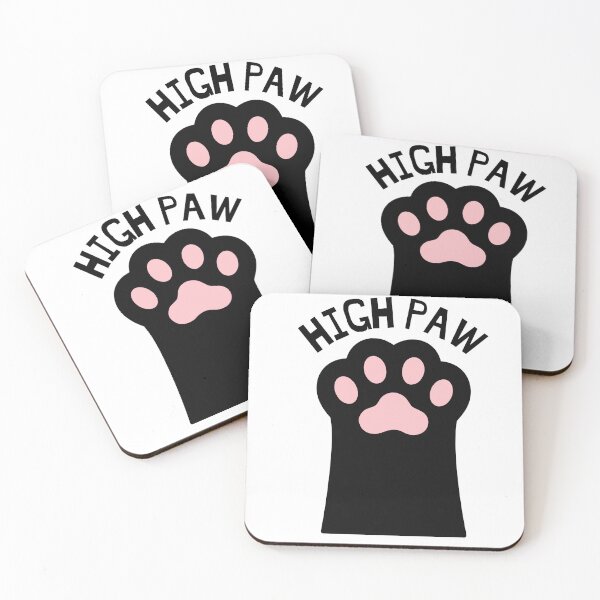 Item preview, High Paw – Cute Cat Paw High Five Design designed and sold by Kast25.