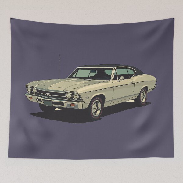 Item preview, Retro Classic Car Illustration – Vintage Stylized Automotive Art 7 designed and sold by VoglR.