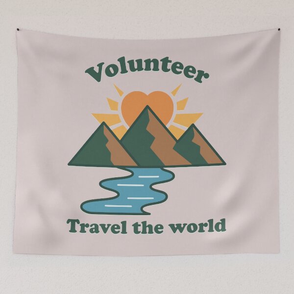 Item preview, Volunteer & travel the world! designed and sold by Prtina.