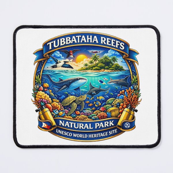 Item preview, TUBBATAHA REEFS NATURAL PARK designed and sold by likbatonboot.