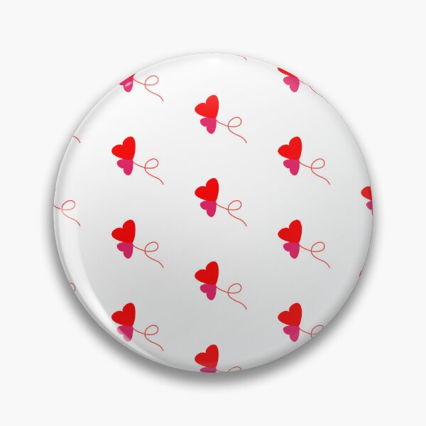 Item preview, Flying Red and Pink Heart Balloons with thread designed and sold by MagicMaker1984.