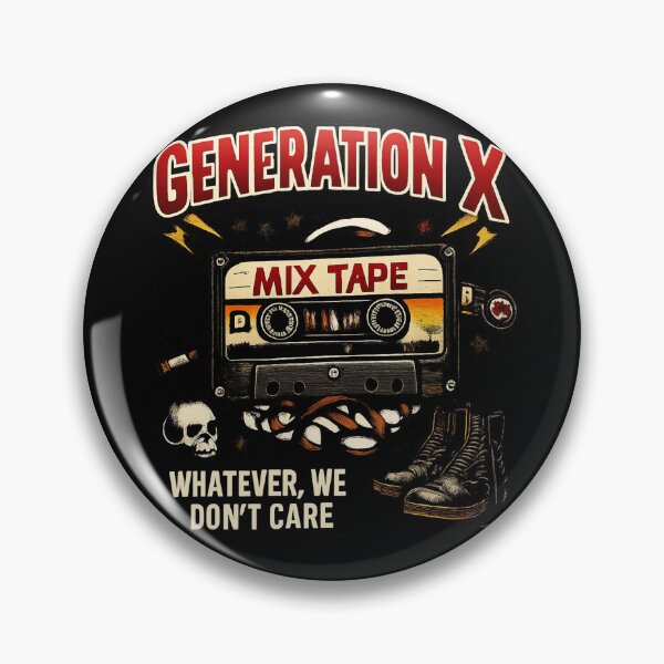 Item preview,  Generation X Whatever We Don't Care designed and sold by MojaveTradePost.