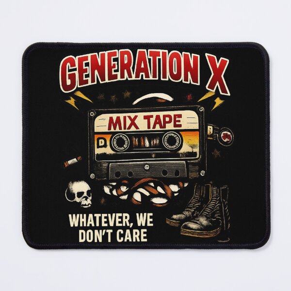 Item preview,  Generation X Whatever We Don't Care designed and sold by MojaveTradePost.
