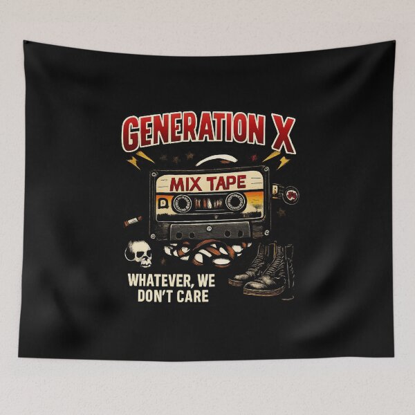 Item preview,  Generation X Whatever We Don't Care designed and sold by MojaveTradePost.