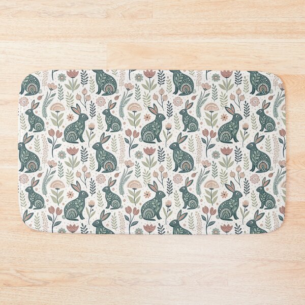 Item preview, Nordic Spring Rabbits designed and sold by Shuga-Design.