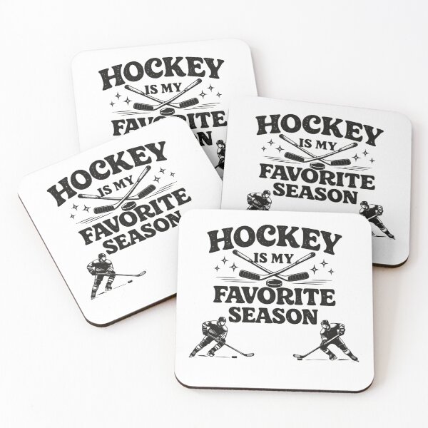 Item preview, Hockey Is My Favorite Season Winter Life Quote designed and sold by Star3NowForMe.