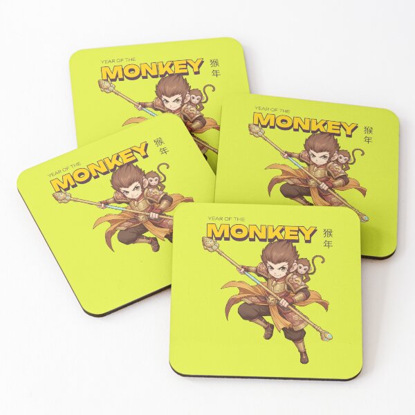 Item preview, Year of the Monkey cool anime design / Chinese Zodiac designed and sold by Live-Bloom-Art.