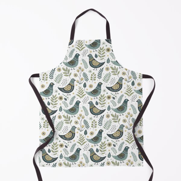Item preview, Nordic Folk Garden Birds designed and sold by Shuga-Design.