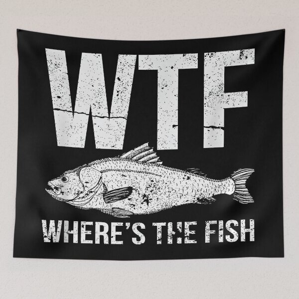 Item preview, WTF Where's The Fish designed and sold by CameronTheBro.