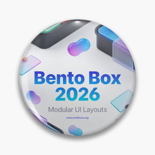Item preview, Bento Box 2026 - Modular UI Layouts Poster designed and sold by Vinaybharadwaj.