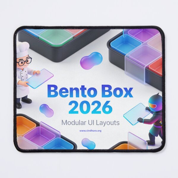 Item preview, Bento Box 2026 - Modular UI Layouts Poster designed and sold by Vinaybharadwaj.