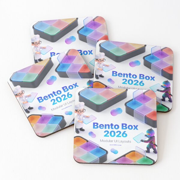 Item preview, Bento Box 2026 - Modular UI Layouts Poster designed and sold by Vinaybharadwaj.