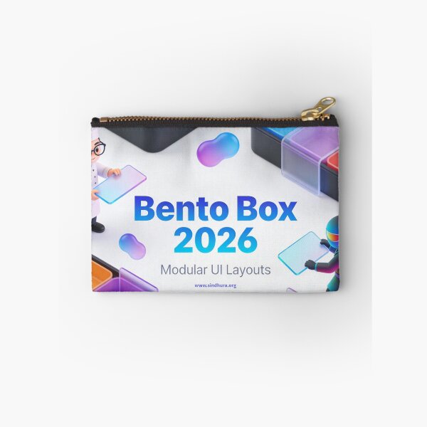 Item preview, Bento Box 2026 - Modular UI Layouts Poster designed and sold by Vinaybharadwaj.