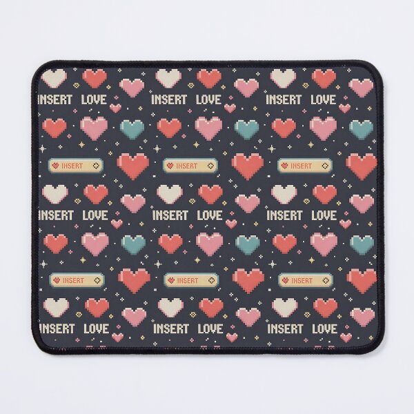 Item preview, Insert Love – Pixel Hearts & Retro Feels designed and sold by PatternFlux.