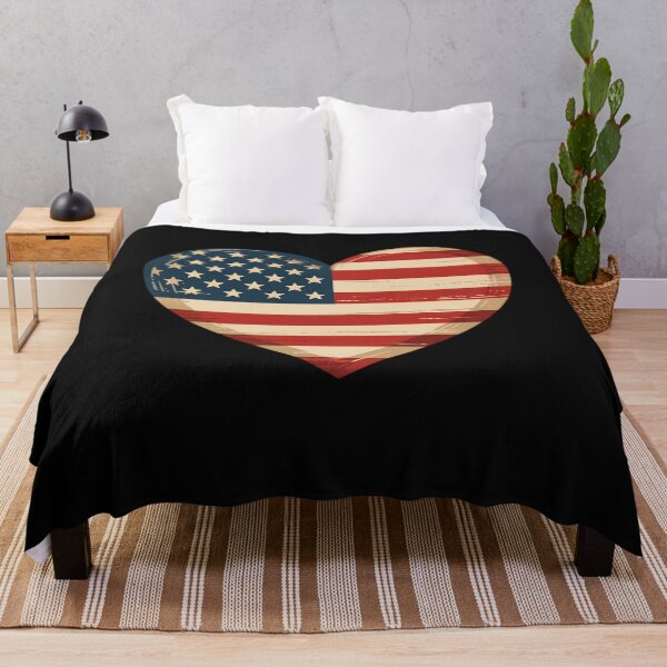 Item preview, Patriotic American Flag Heart USA Flag Love Valentines Day designed and sold by clothesy7.