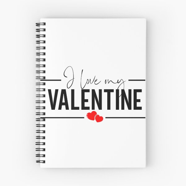 Item preview, I Love My Valentine - Perfect Love Typography Gift, B designed and sold by HGstudioDesign.