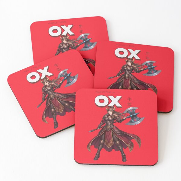 Item preview, Year of the Ox cool anime design / Chinese Zodiac designed and sold by Live-Bloom-Art.