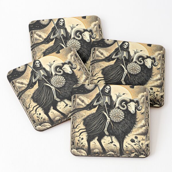 Item preview, Sheepism – Death Tarot Card designed and sold by Thpoar.