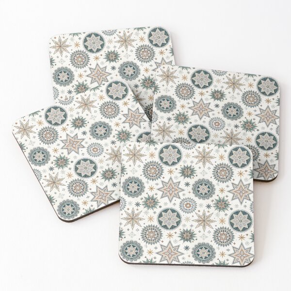 Item preview, Nordic Folk Stars & Rosettes designed and sold by Shuga-Design.