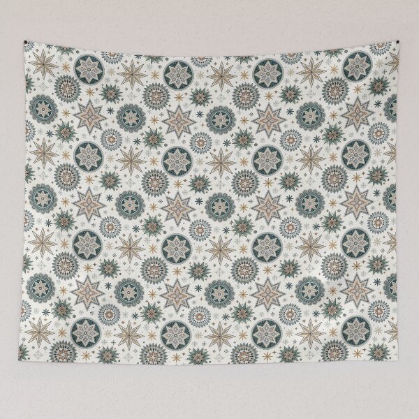 Item preview, Nordic Folk Stars & Rosettes designed and sold by Shuga-Design.