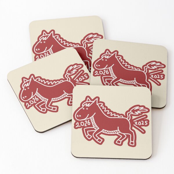 Item preview, Happy New Year 2026 Year of the Horse Goodbye 2025 designed and sold by ellenhenry.