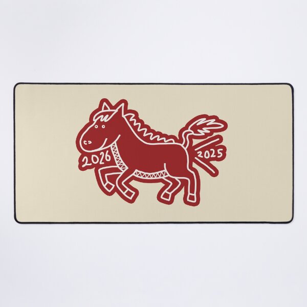 Item preview, Happy New Year 2026 Year of the Horse Goodbye 2025 designed and sold by ellenhenry.