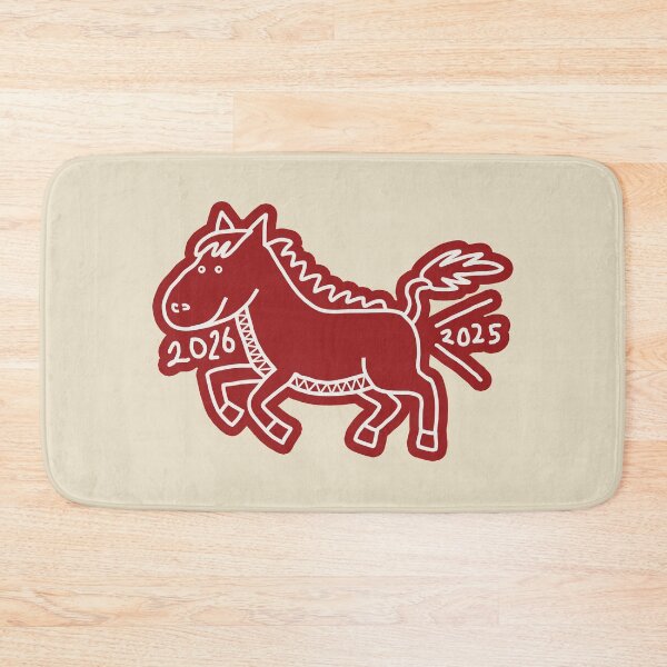 Item preview, Happy New Year 2026 Year of the Horse Goodbye 2025 designed and sold by ellenhenry.