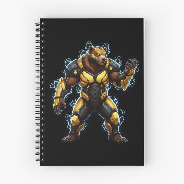 Item preview, Thunder Bear Warrior – Electric Armored Bear Sci-Fi Fantasy Art designed and sold by FORYOUOFFICIAL.