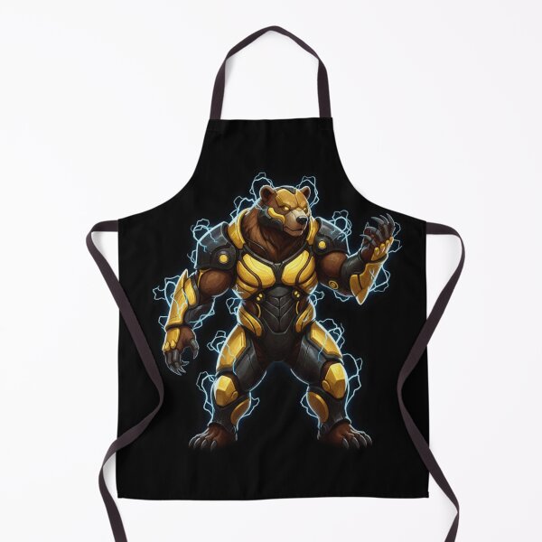 Item preview, Thunder Bear Warrior – Electric Armored Bear Sci-Fi Fantasy Art designed and sold by FORYOUOFFICIAL.