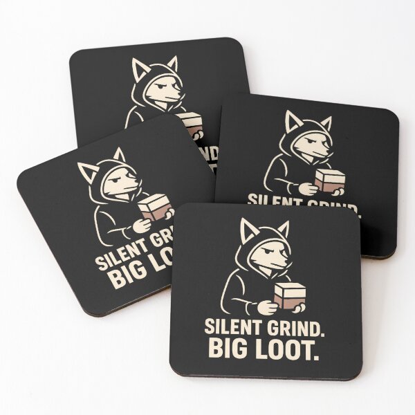 Item preview, Silent Grind Big Loot – Hustle Mindset Streetwear Design designed and sold by Jackie2024.