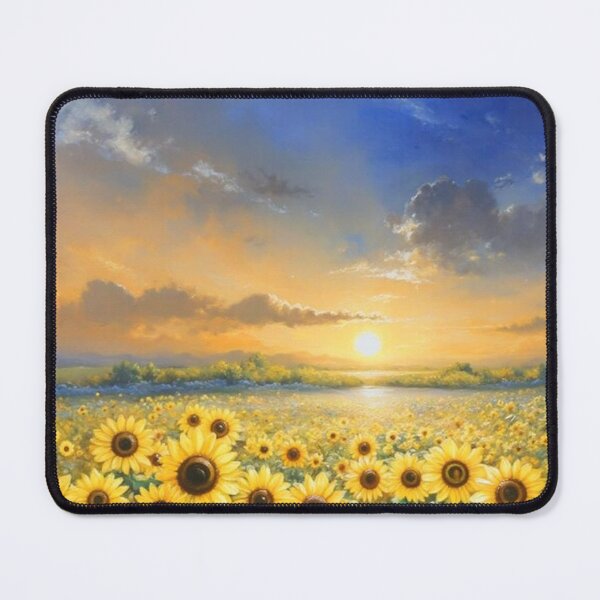 Item preview, Rural landscape with sunflowers designed and sold by sid1802.