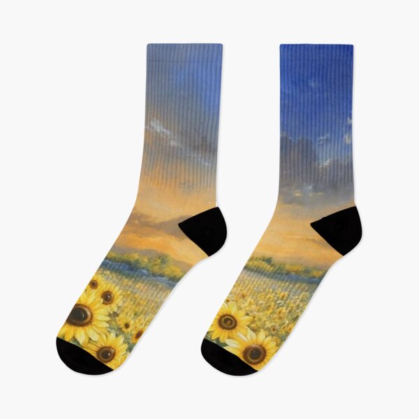 Item preview, Rural landscape with sunflowers designed and sold by sid1802.
